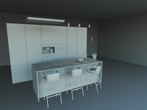 kitchen boserie 3D Model