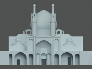 tomb of the wakil al-molk Modelo 3D