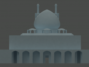tomb of the wakil al-molk Modelo 3D