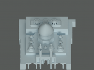 tomb of the wakil al-molk Modelo 3D