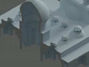 tomb of the wakil al-molk Modelo 3D