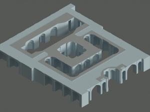 tomb of the wakil al-molk Modelo 3D