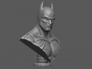 Batman bust 3D-printmodel