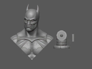 Batman bust 3D Print Model