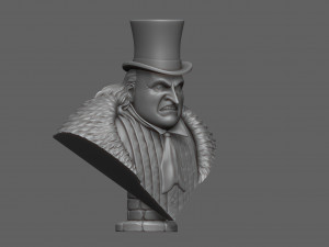 Penguin from batman 3D-printmodel