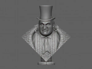Penguin from batman 3D Print Model