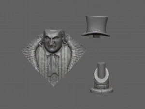 Penguin from batman 3D Print Model