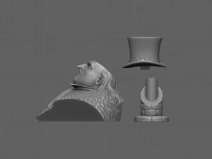 Penguin from batman 3D Print Model