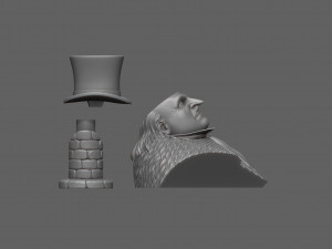 Penguin from batman 3D 프린트 모델