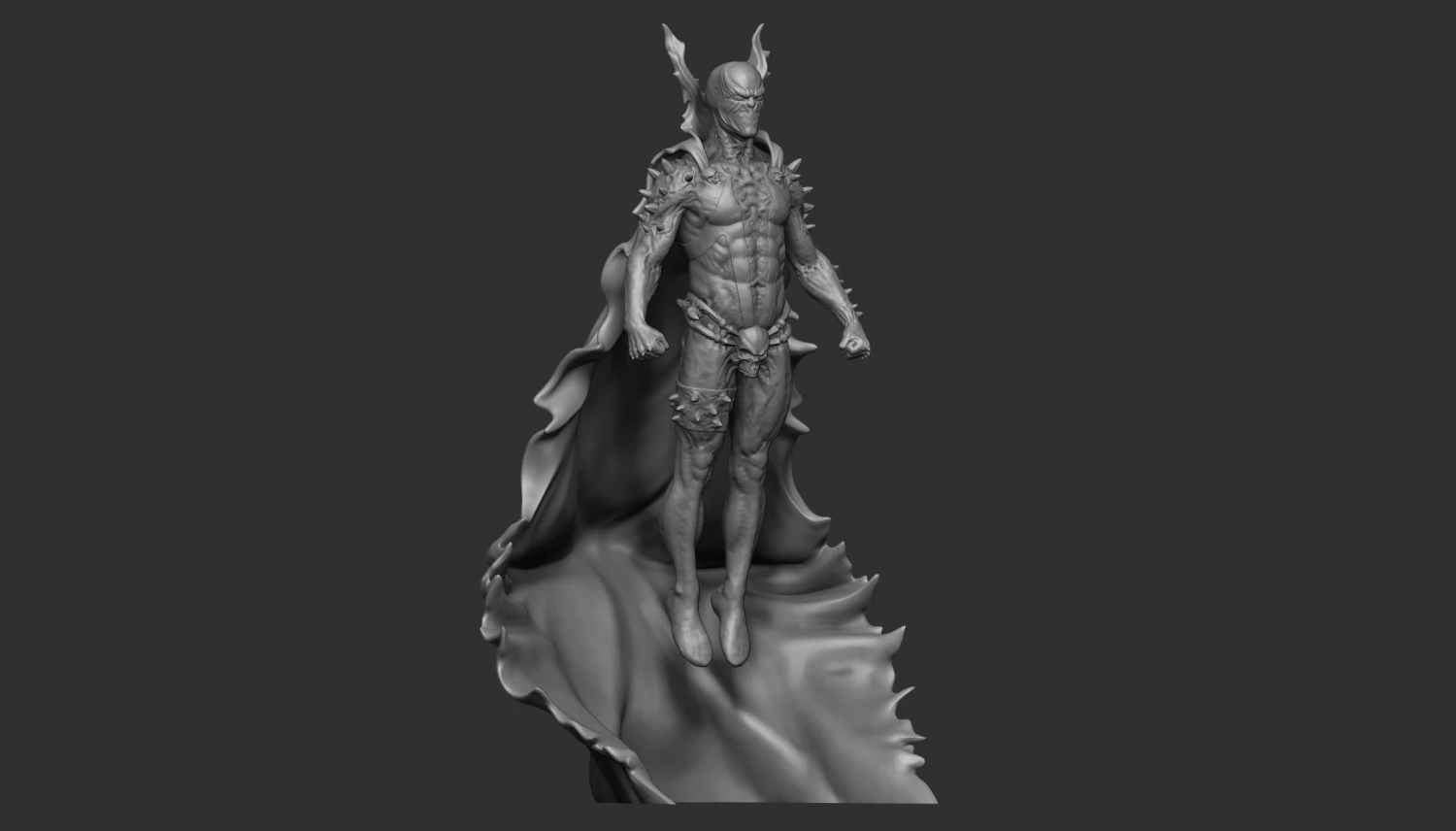 Spawn 3D Print Model .c4d .max .obj .3ds .fbx .stl .blend 