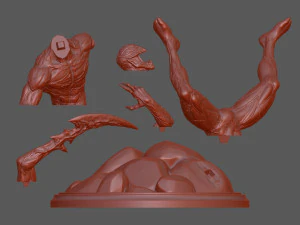 Carnificina Modelo de Impressão 3D