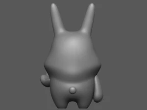 Bad rabbit 3D Print Model