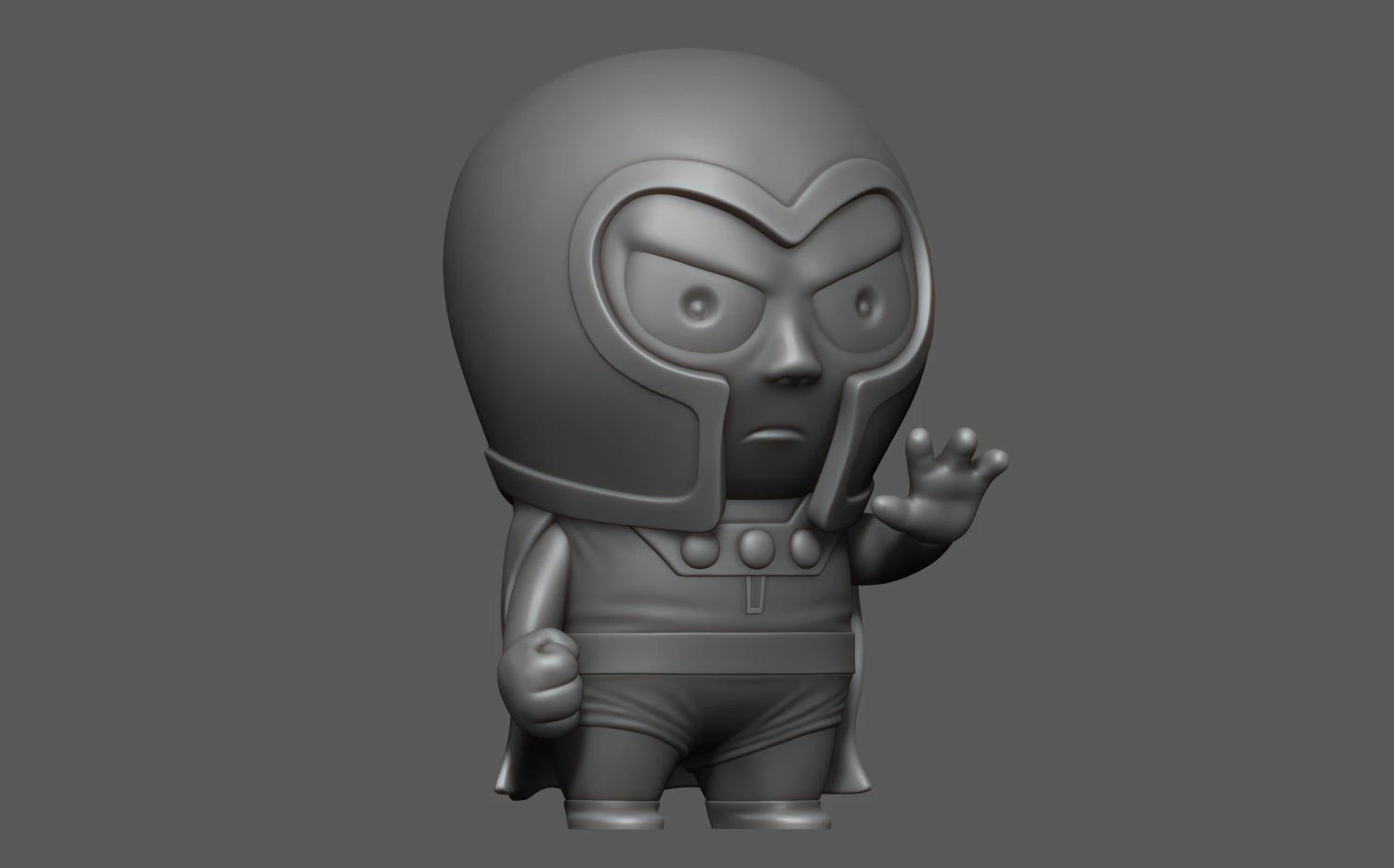 Magneto mini 3D Print Model .c4d .max .obj .3ds .fbx .stl .blend 
