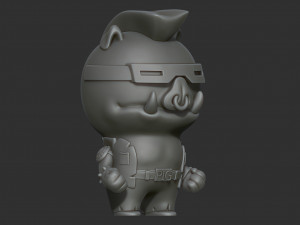 Bebop mini 3D-printmodel