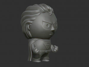 Superman mini 3D Print Model