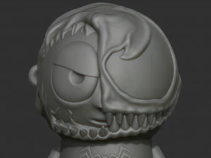 Venom mini 3D Print Model
