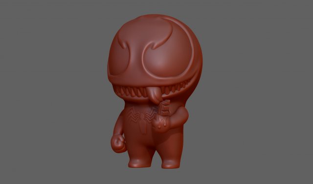 Venom baby 3D Baskı Modeli .c4d .max .obj .3ds .fbx .stl .blend 