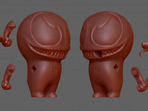 Venom baby 3D Print Model