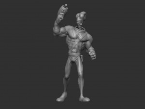 Earthworm jim Modello di stampa 3D