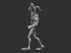 Earthworm jim Modello di stampa 3D