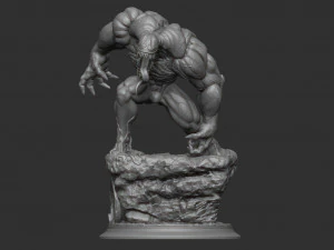 Venom 3D Print Model