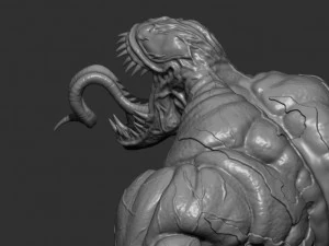 Venom 3D Print Model