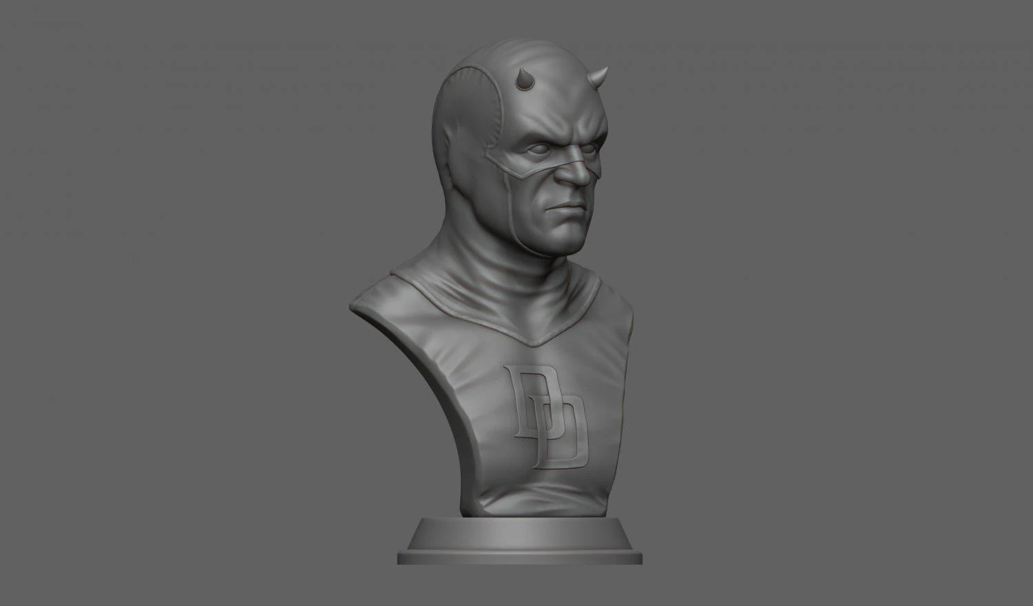 Daredevil 3D Print Model .c4d .max .obj .3ds .fbx .stl .blend