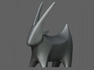 Goat figurine 3D Print Model