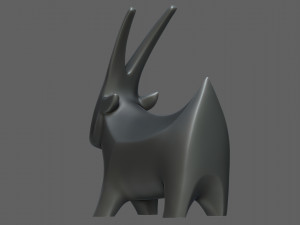 Goat figurine 3D 打印模型