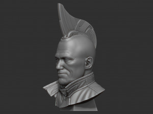 Yondu udonta bust Modèles 3D en vedette