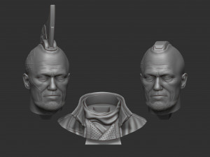 Yondu udonta bust Modèles 3D en vedette