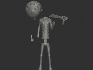 Jason from friday the 13th 3D Print Model