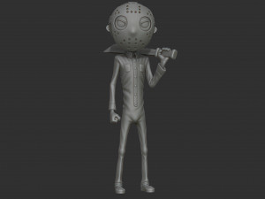 Jason from friday the 13th Modello di stampa 3D
