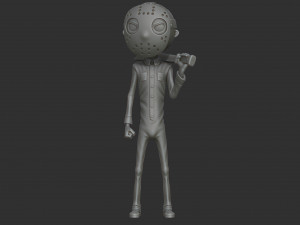 Jason from friday the 13th Modello di stampa 3D
