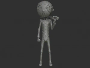 Jason from friday the 13th 3D Print Model