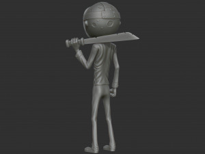 Jason from friday the 13th Modello di stampa 3D