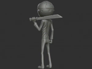 Jason from friday the 13th 3D Print Model