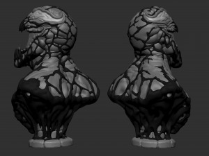 Carnage bust 3D 打印模型