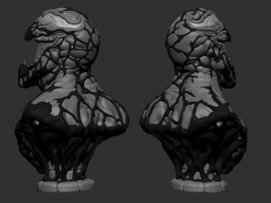 Carnage bust 3D Print Model