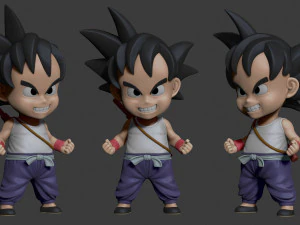 Piccolo Goku Modello di stampa 3D