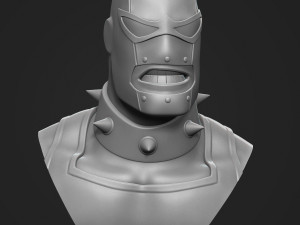 Cartoon bane 3D-printmodel