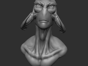 Thark from john carter 3D Print Model