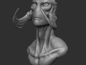 Thark from john carter 3D Print Model