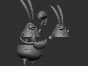 Mr krabs 3D 打印模型