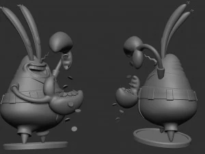 クラブさん 3Dプリントモデル