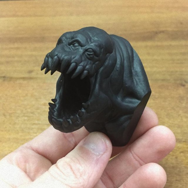 Monster 3D-printmodel .c4d .max .obj .3ds .fbx .stl .blend 