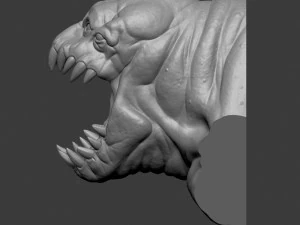 Monster 3D Print Model
