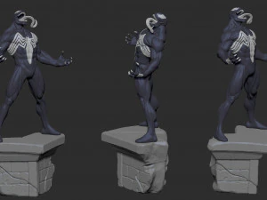 Venom 3D Print Model
