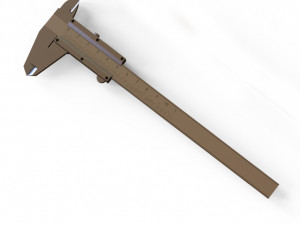 vernier caliper 15cm 3D Model