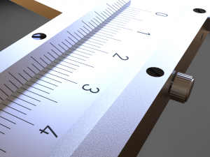 vernier caliper 15cm 3D Model